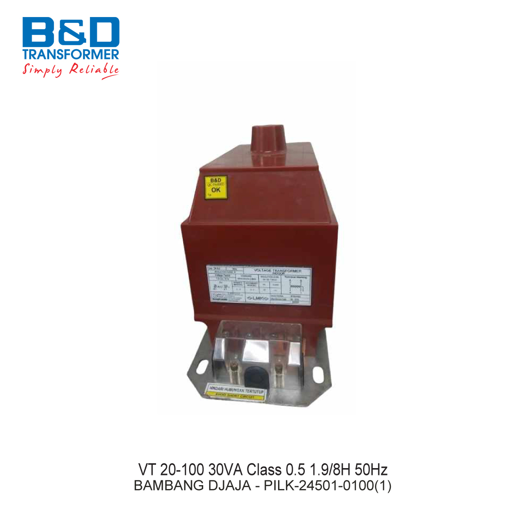 VT 20-100 30VA Class 0.5 1.9/8H 50Hz