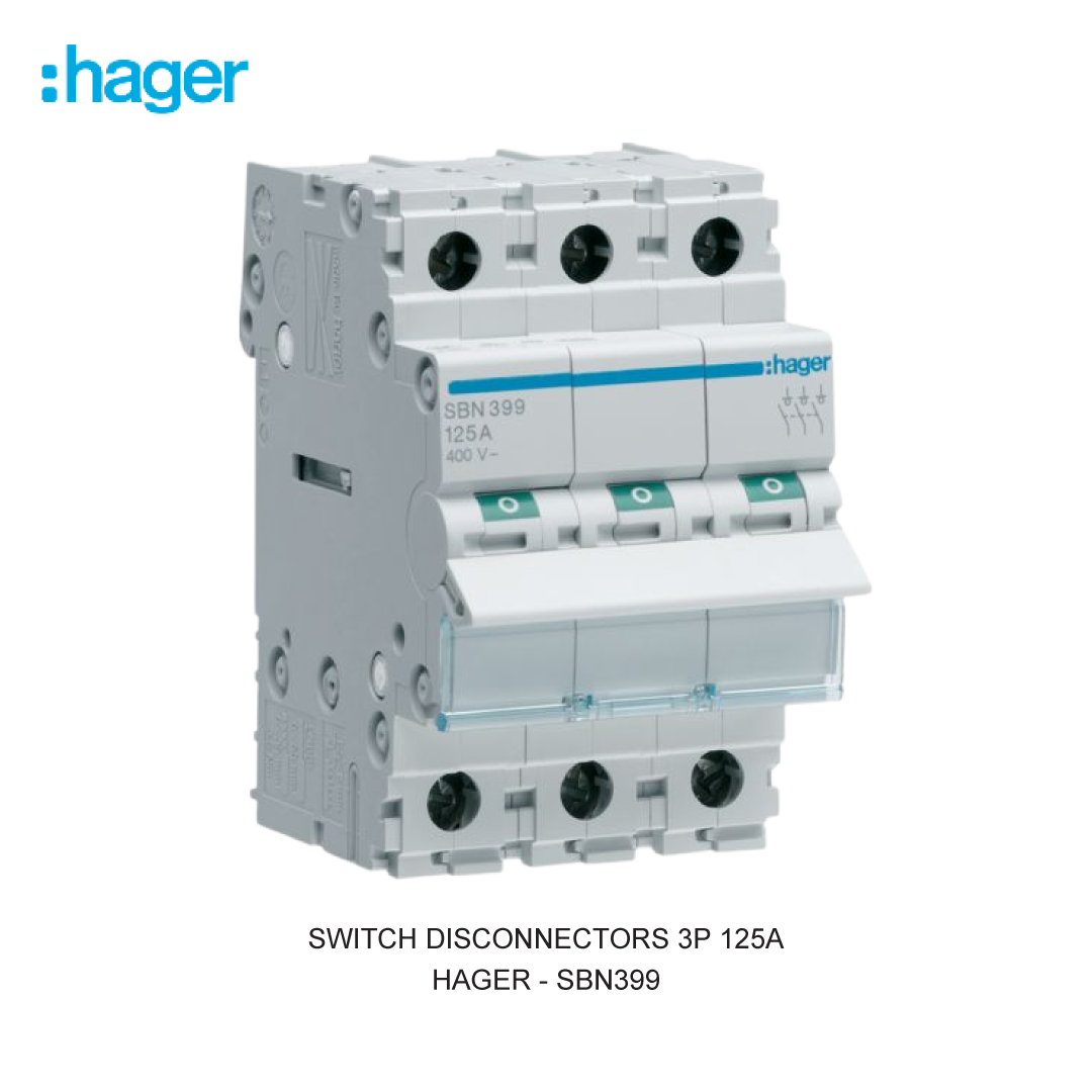 SWITCH DISCONNECTORS 3P 125A