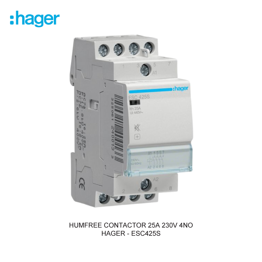 HUMFREE CONTACTOR 25A 230V 4NO