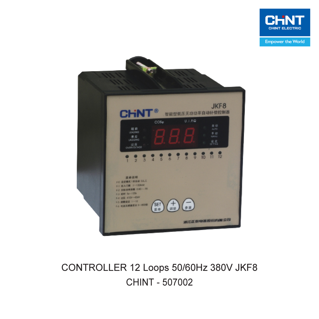 CONTROLLER 12 LOOPS 50/60HZ 380V JKF8 CHINT