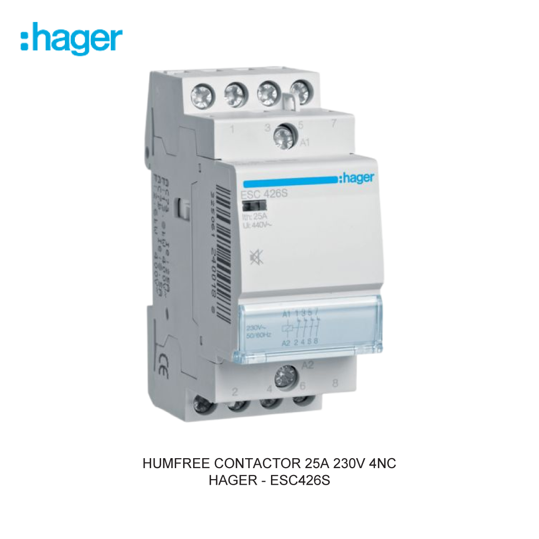 HUMFREE CONTACTOR 25A 230V 4NC
