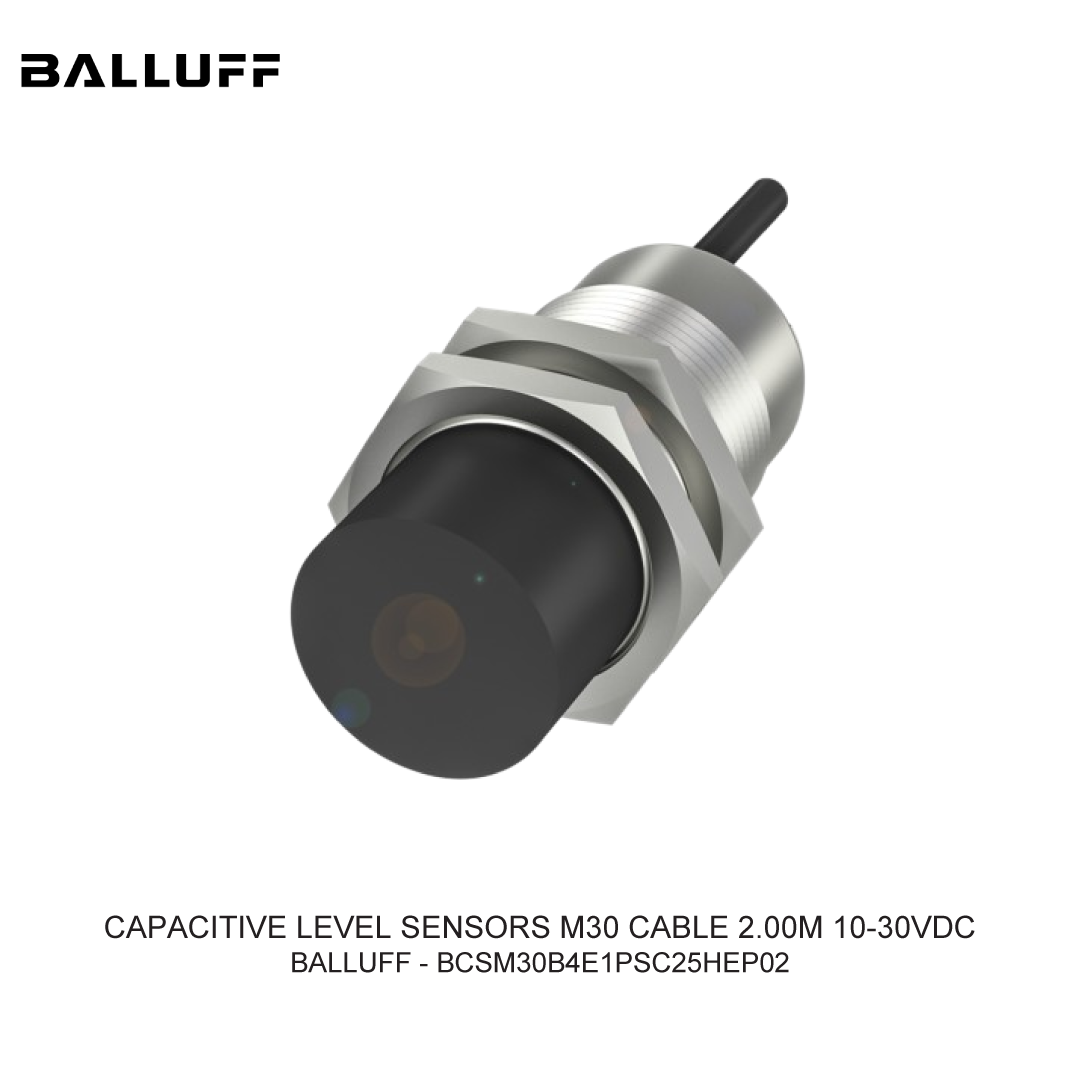 CAPACITIVE LEVEL SENSORS M30 CABLE 2.00M 10-30VDC