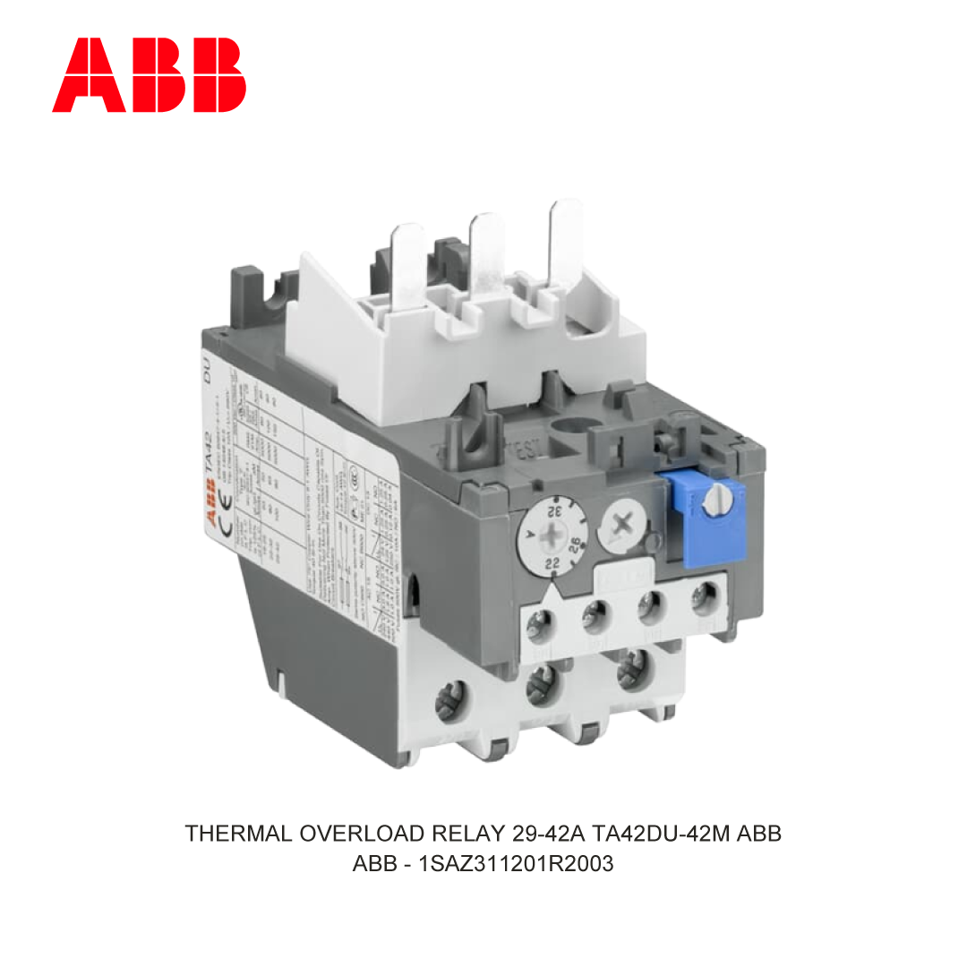 RELAY THERMAL BEBAN LEBIH 29-42A TA42DU-42M ABB