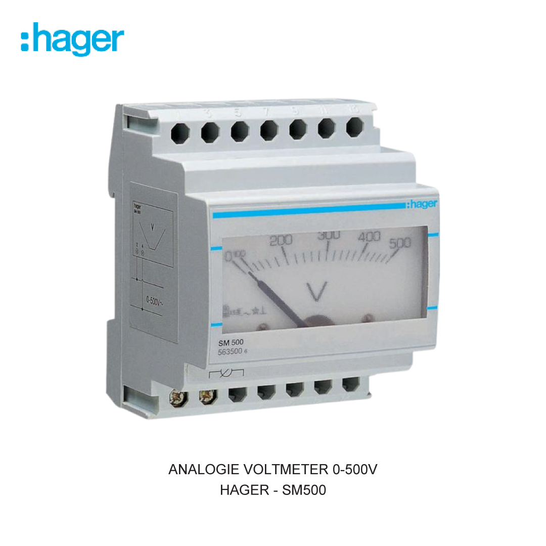 ANALOGIE VOLTMETER 0-500V