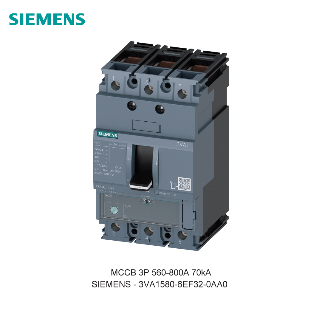 MCCB 3P 560-800A 70kA