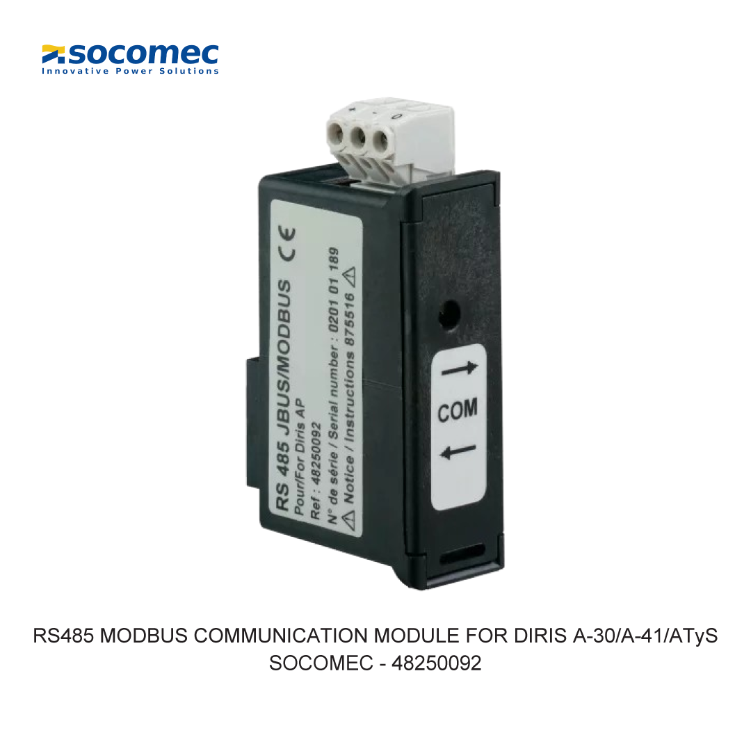 RS485 MODBUS COMMUNICATION MODULE FOR DIRIS A-30/A-41/ATyS