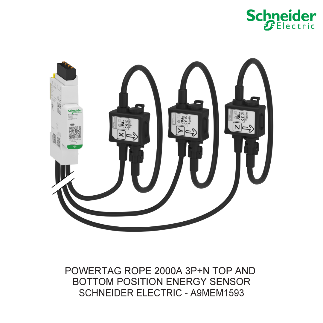 POWERTAG ROPE 2000A 3P+N TOP AND BOTTOM POSITION ENERGY SENSOR