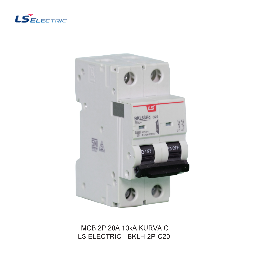LS ELECTRIC MCB 2P 20A 10kA KURVA C