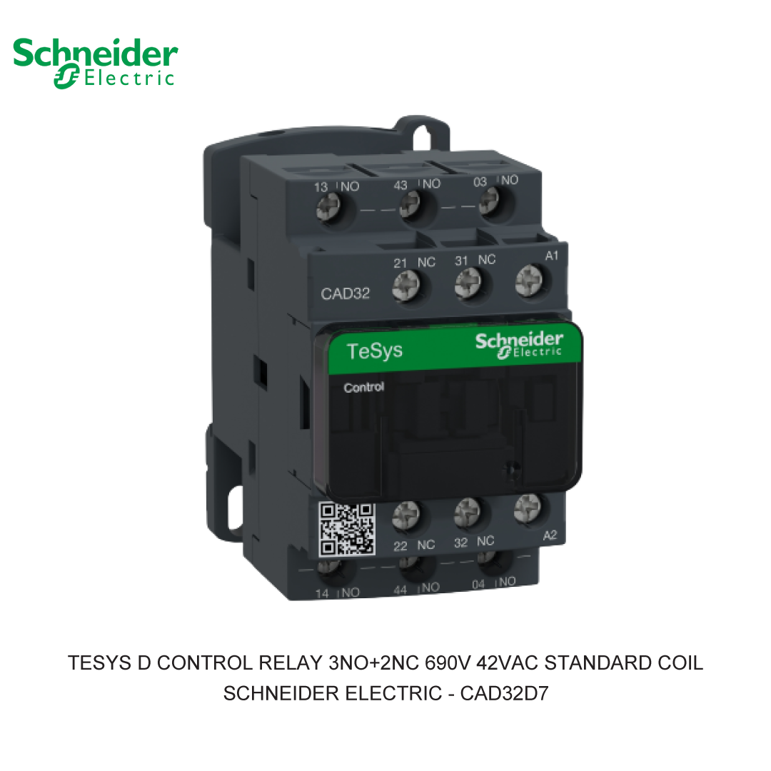 TESYS D CONTROL RELAY 3NO+2NC 690V 42VAC STANDARD COIL