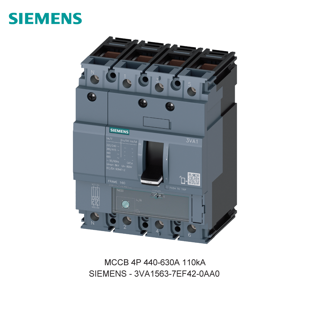 MCCB 4P 440-630A 110kA