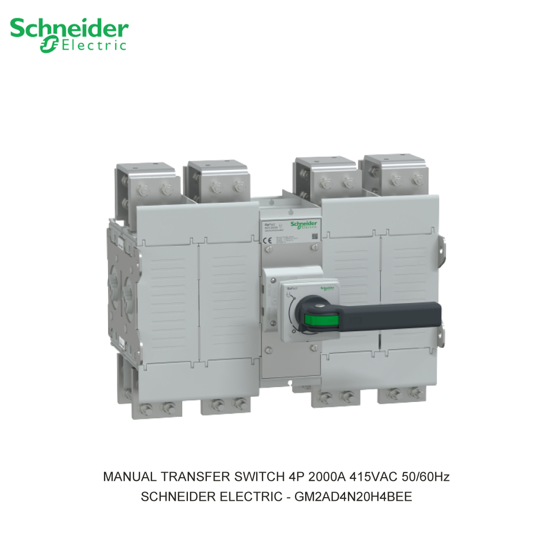 MANUAL TRANSFER SWITCH 4P 2000A 415VAC 50/60Hz