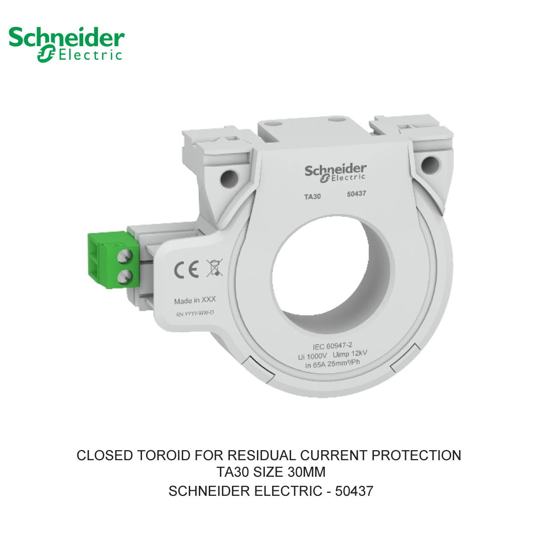 CLOSED TOROID FOR RESIDUAL CURRENT PROTECTION TA30 SIZE 30MM