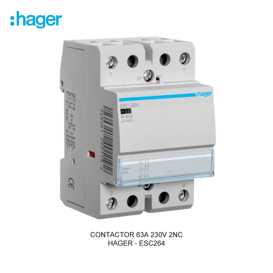 CONTACTOR 63A 230V 2NC