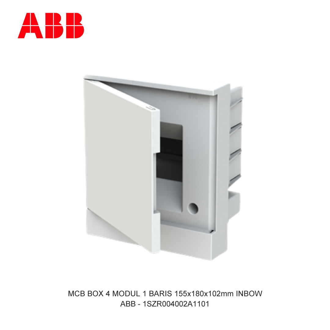 MCB BOX 4 MODUL 1 BARIS 155x180x102mm INBOW