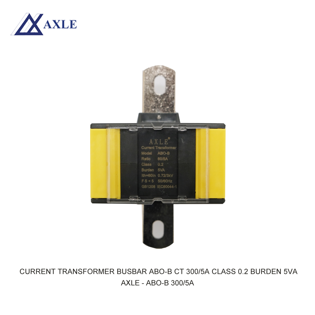 AXLE CURRENT TRANSFORMER BUSBAR ABO-B CT 300/5A CLASS 0.2 BURDEN 5VA