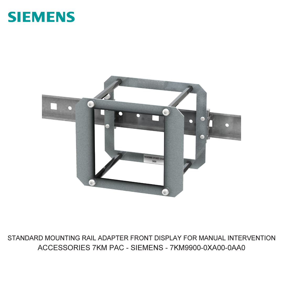 STANDARD MOUNTING RAIL ADAPTER FRONT DISPLAY FOR MANUAL INTERVENTION