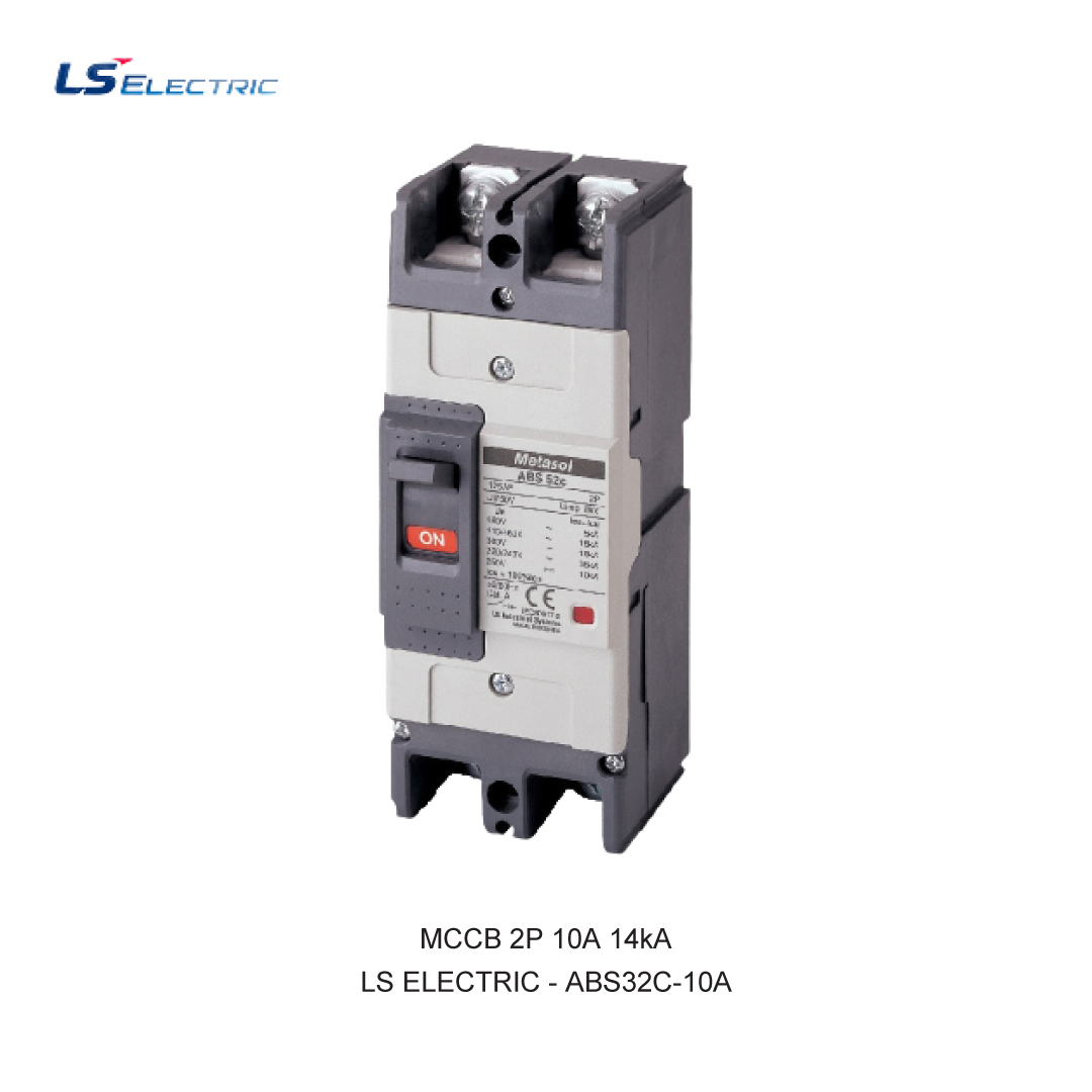 MCCB 2P 10A 14kA