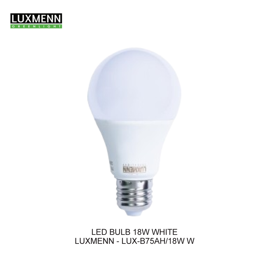 LUXMENN LAMPU BULB 18W WHITE