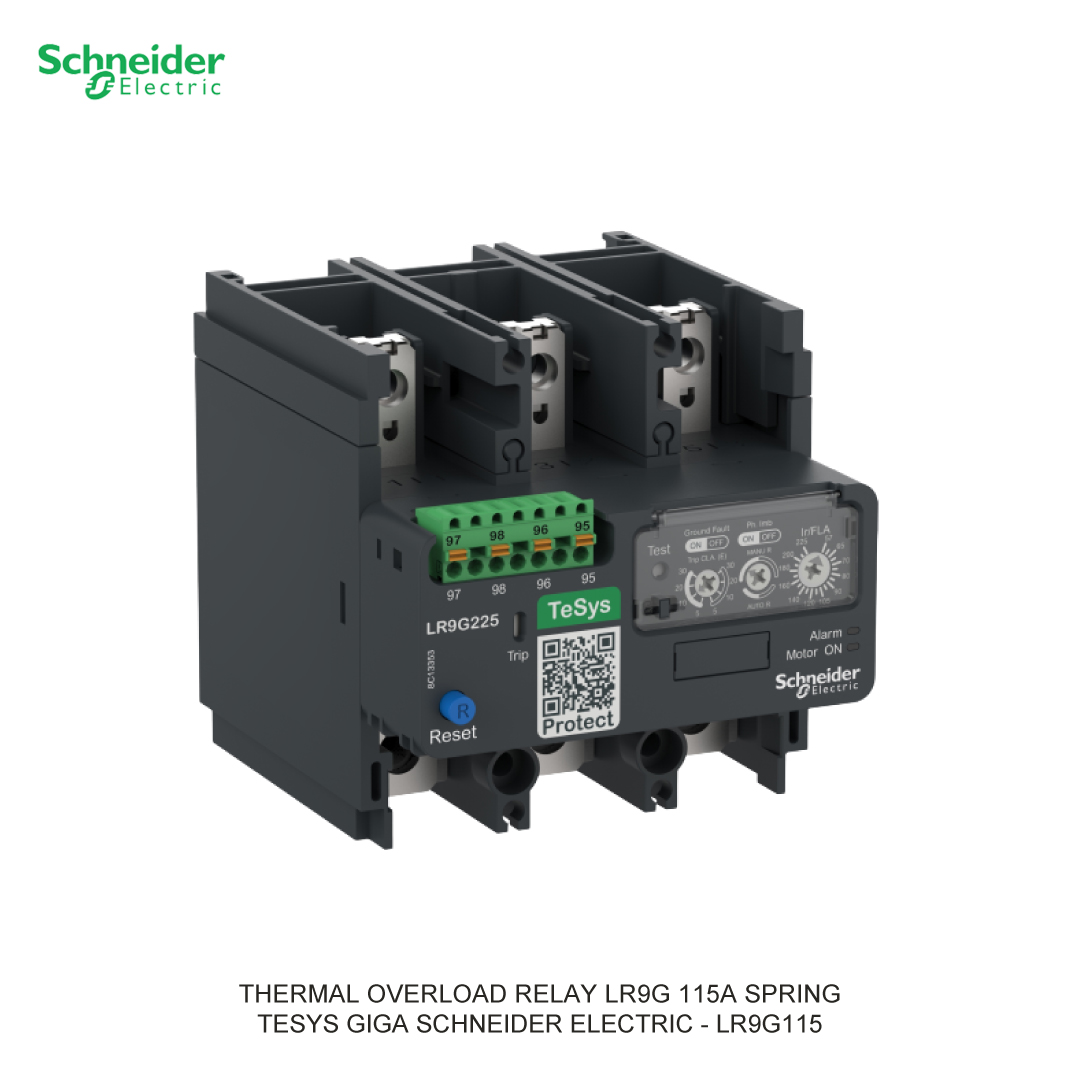 THERMAL OVERLOAD RELAY LR9G 115A SPRING