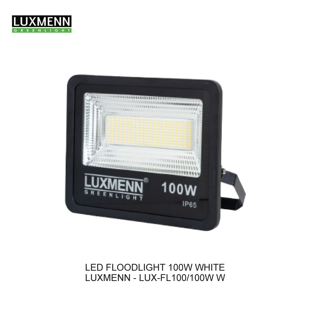 LUXMENN LAMPU SOROT 100W WHITE