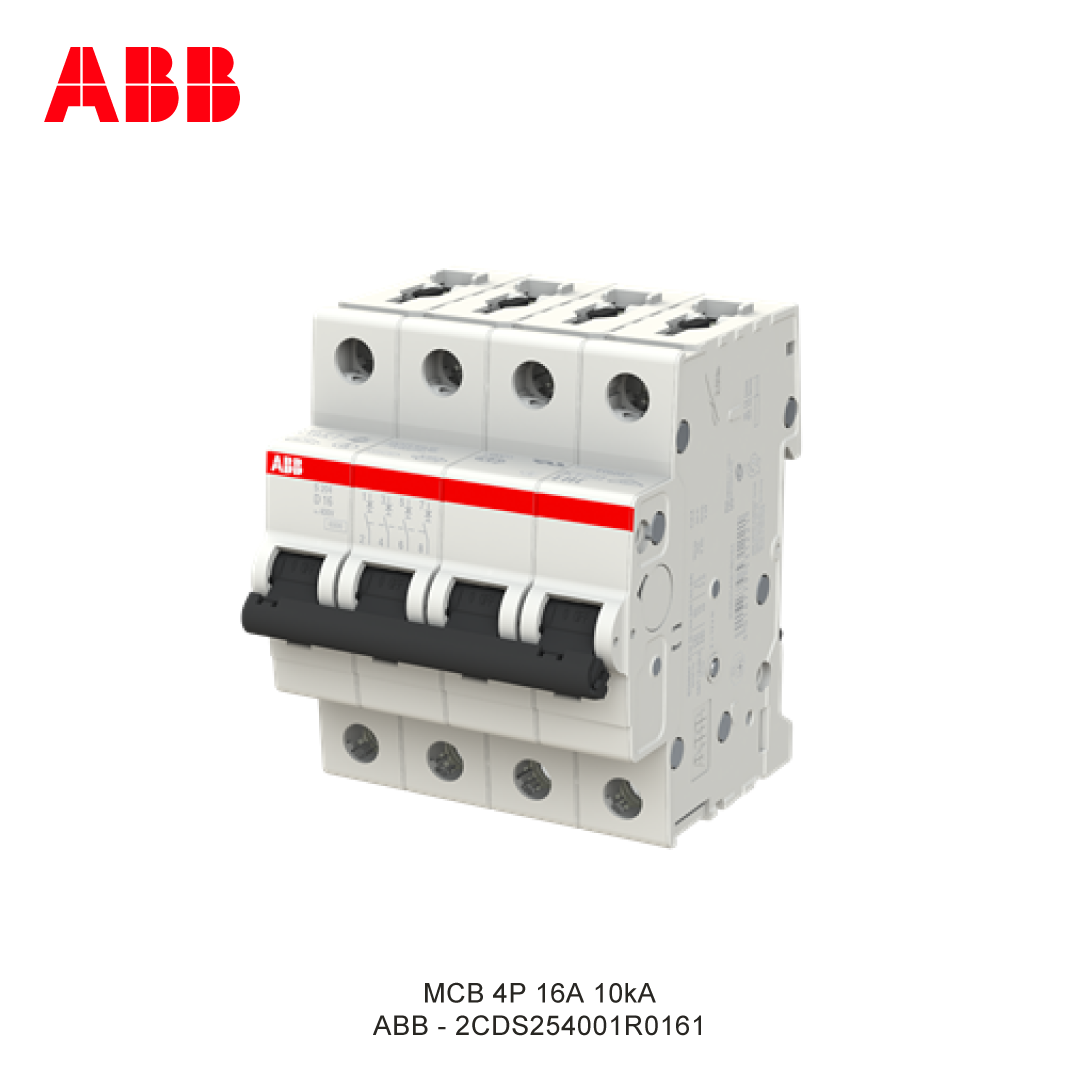 MCB 4P 16A 6kA/10kA CURVA D