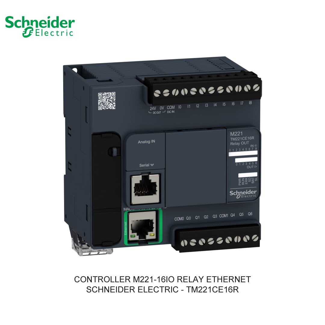 CONTROLLER M221-16IO RELAY ETHERNET