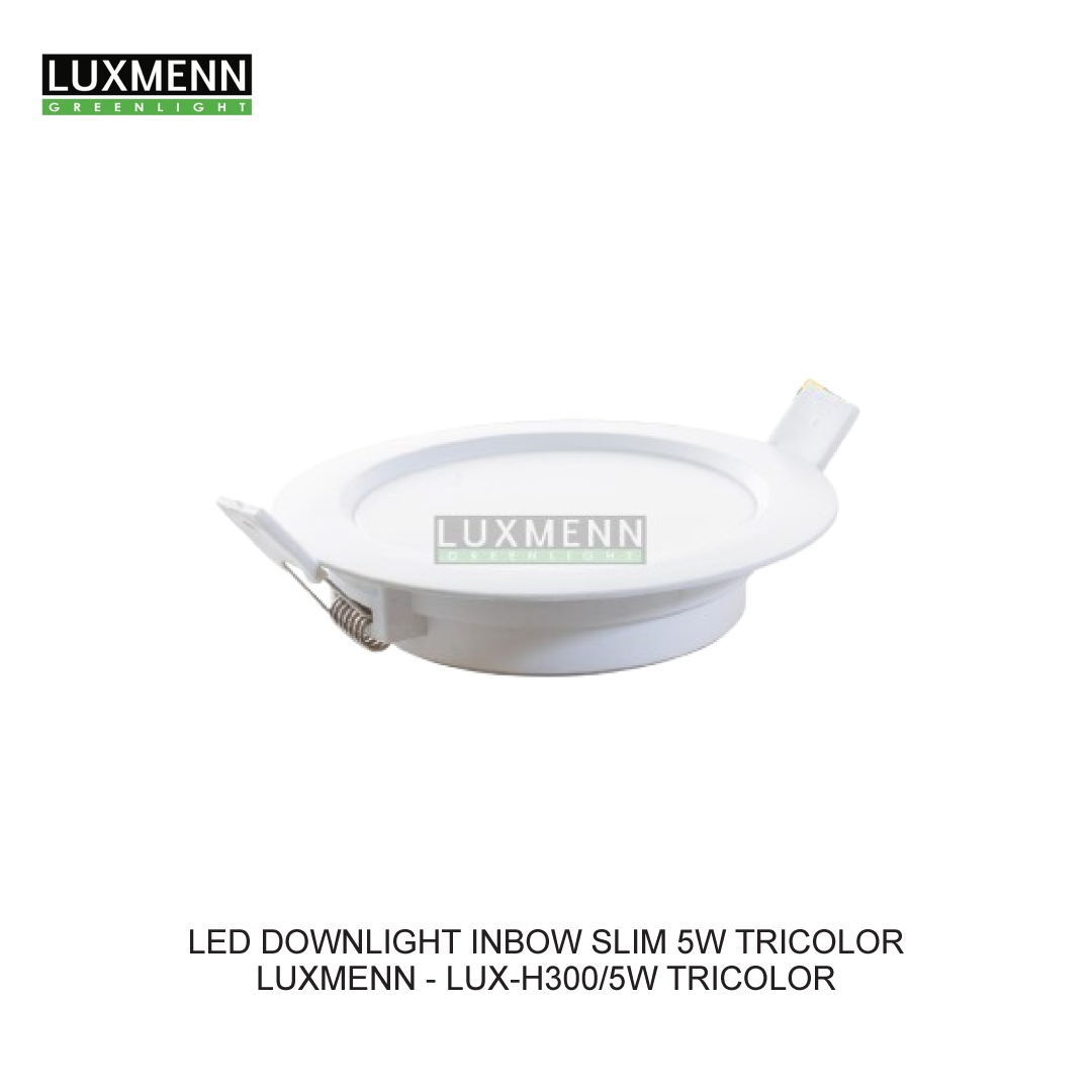 LED DOWNLIGHT INBOW SLIM 5W TRICOLOR