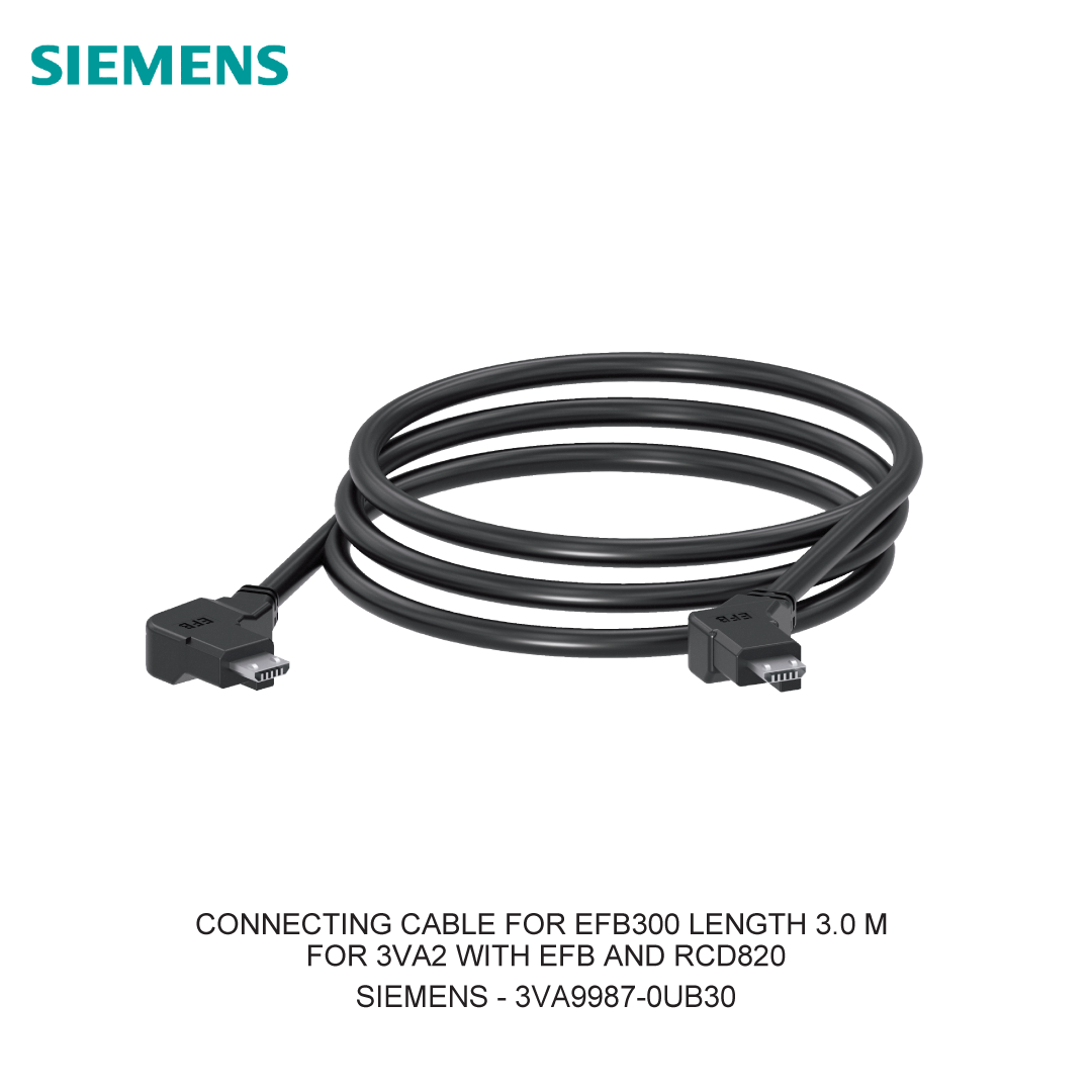 CONNECTING CABLE FOR EFB300 LENGTH 3.0 M FOR 3VA2 WITH EFB AND RCD820