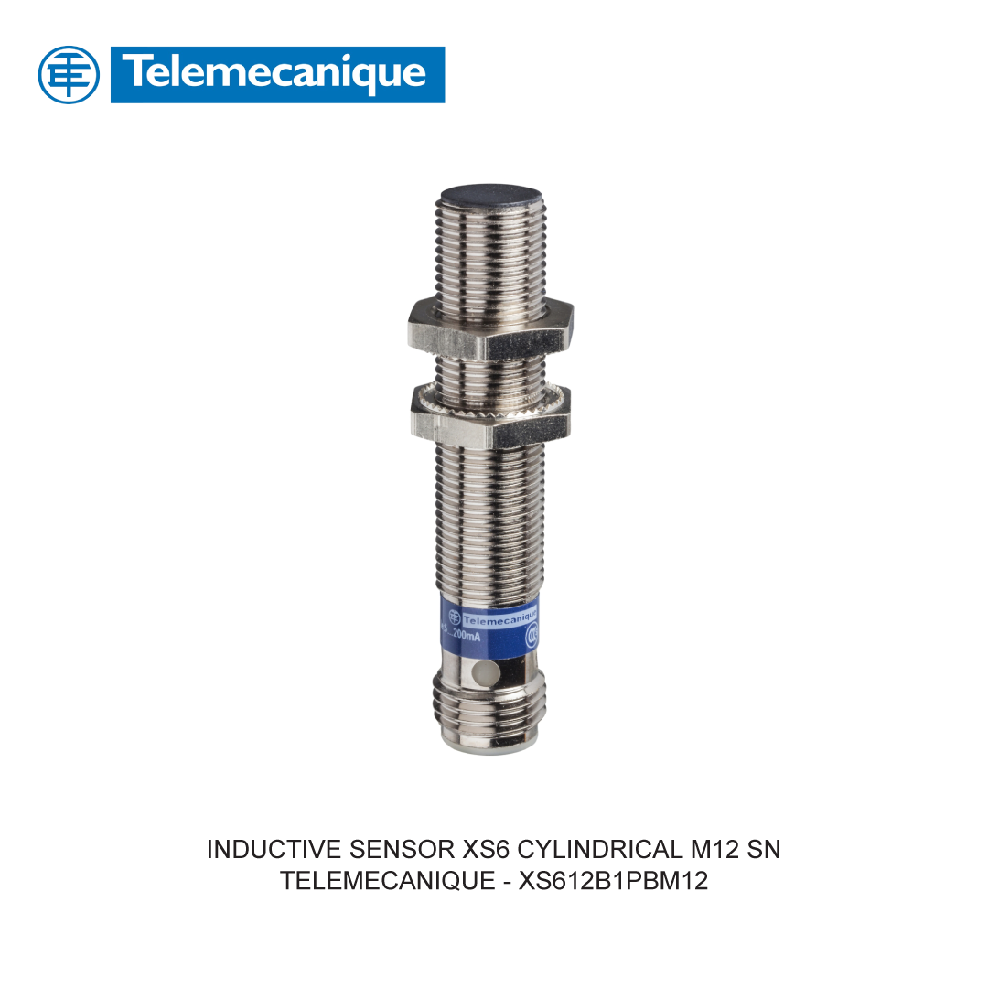 INDUCTIVE SENSOR XS6 CYLINDRICAL M12 SN