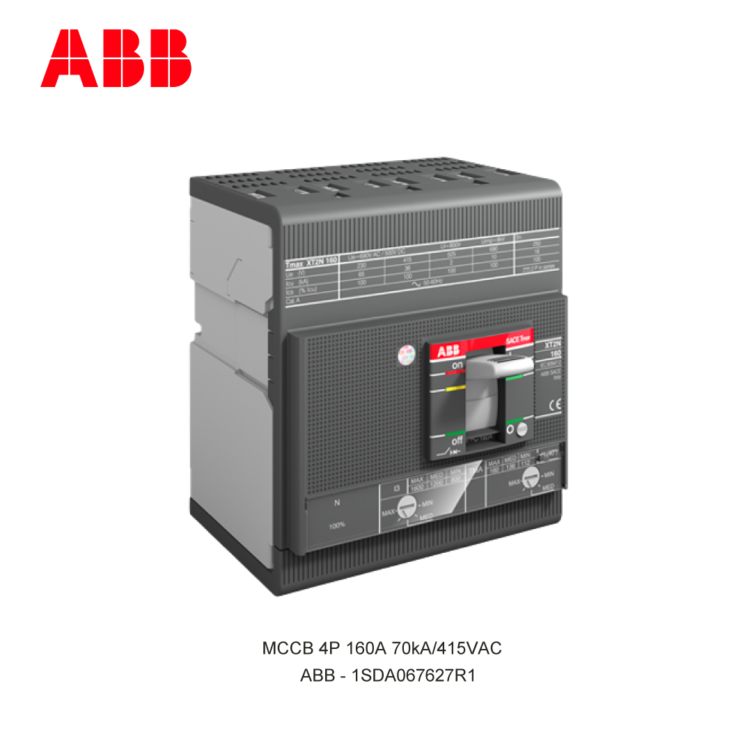 MCCB 4P 160A 70kA/415VAC