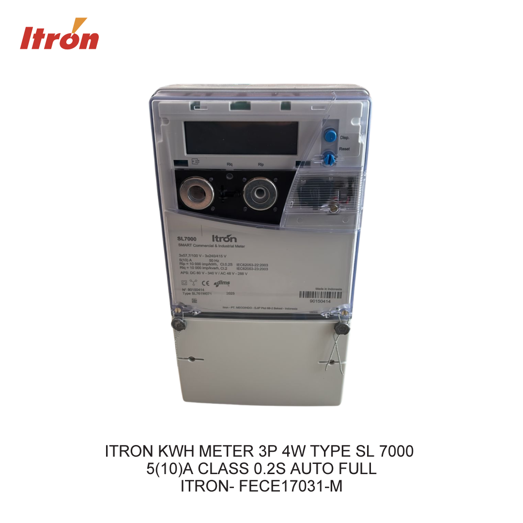 ITRON KWH METER 3P 4W TYPE SL 7000 5(10)A CLASS 0.2S AUTO FULL