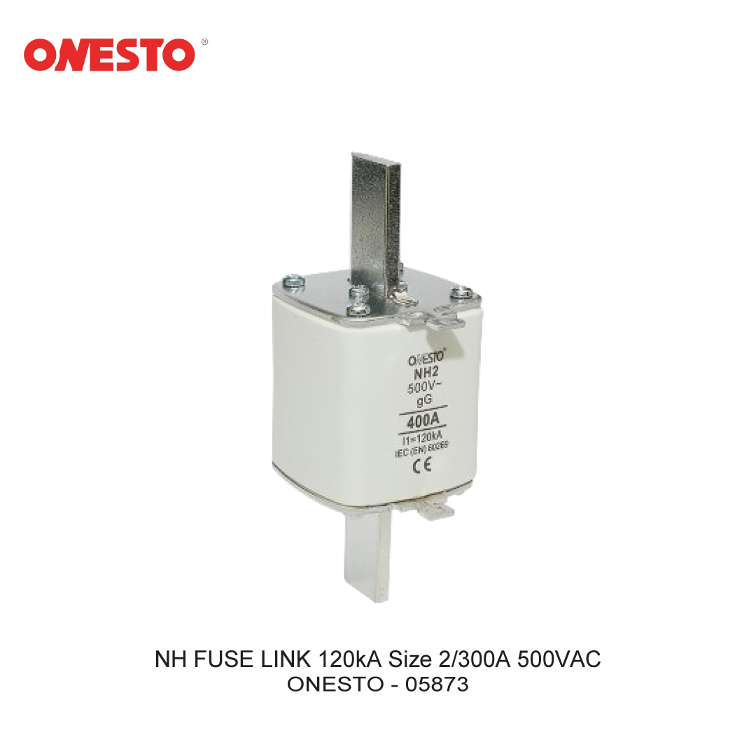 NH FUSE LINK 120kA Size 2/300A 500VAC