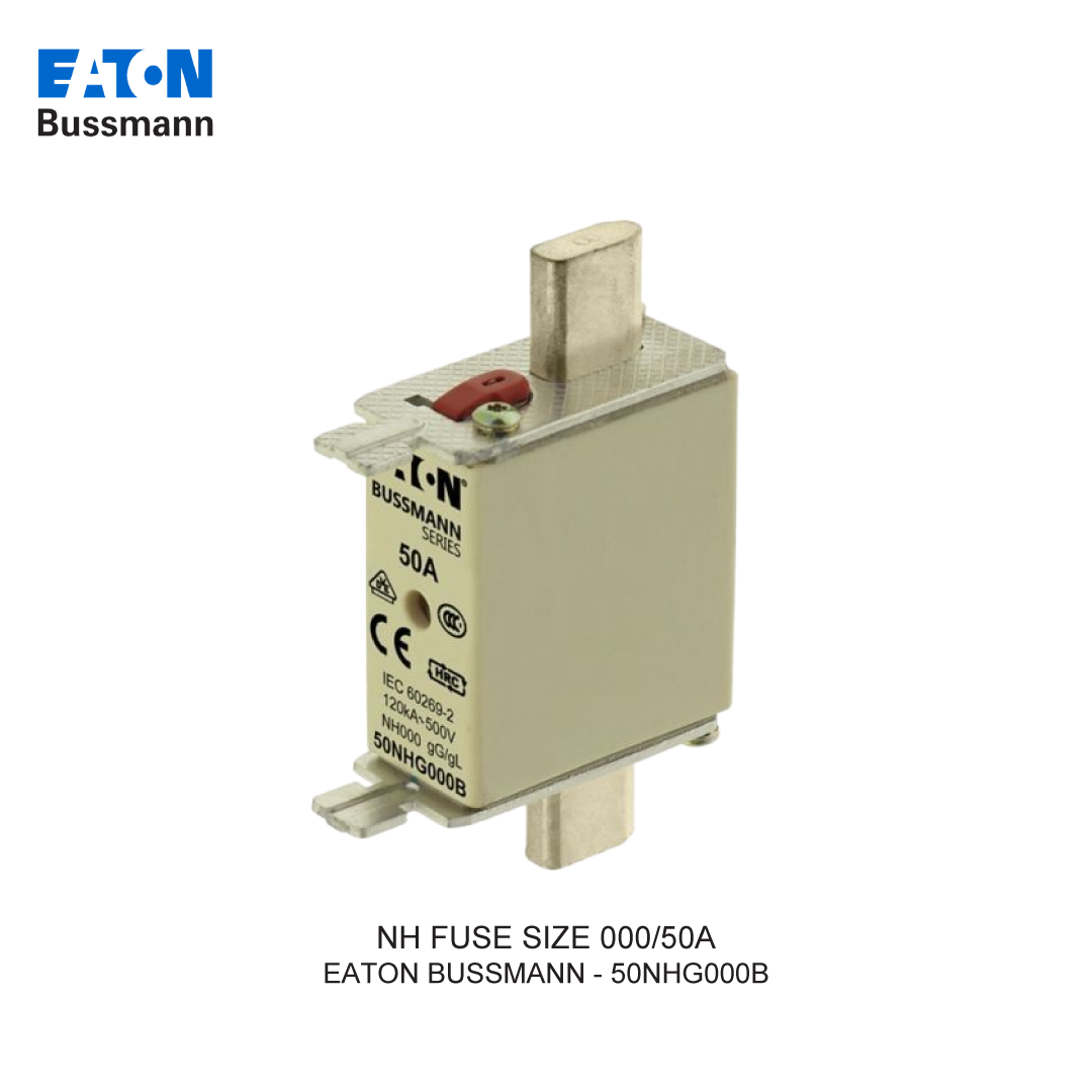 NH FUSE SIZE 000/50A