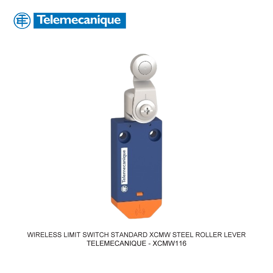 WIRELESS LIMIT SWITCH STANDARD XCMW STEEL ROLLER LEVER