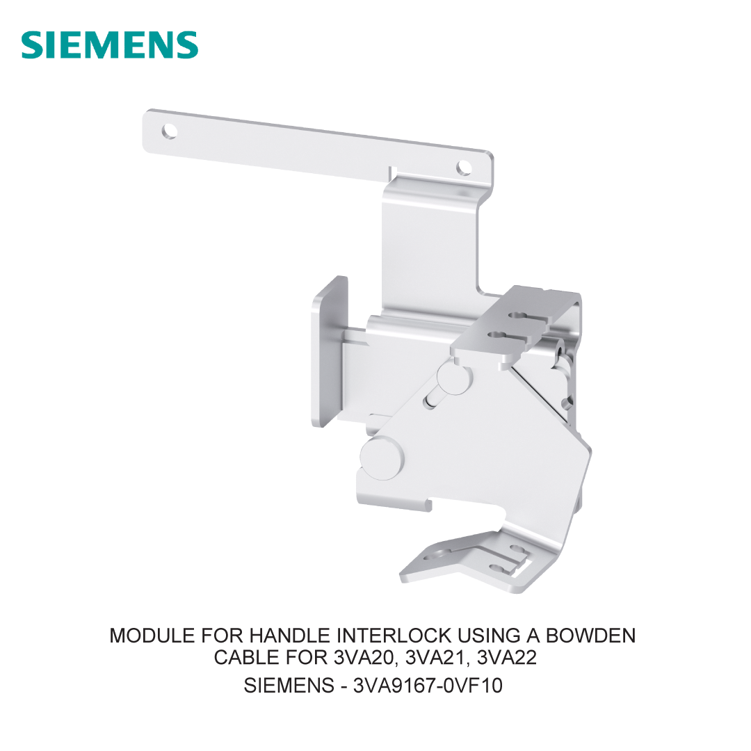 MODULE FOR HANDLE INTERLOCK USING A BOWDEN CABLE FOR 3VA20, 3VA21, 3VA22