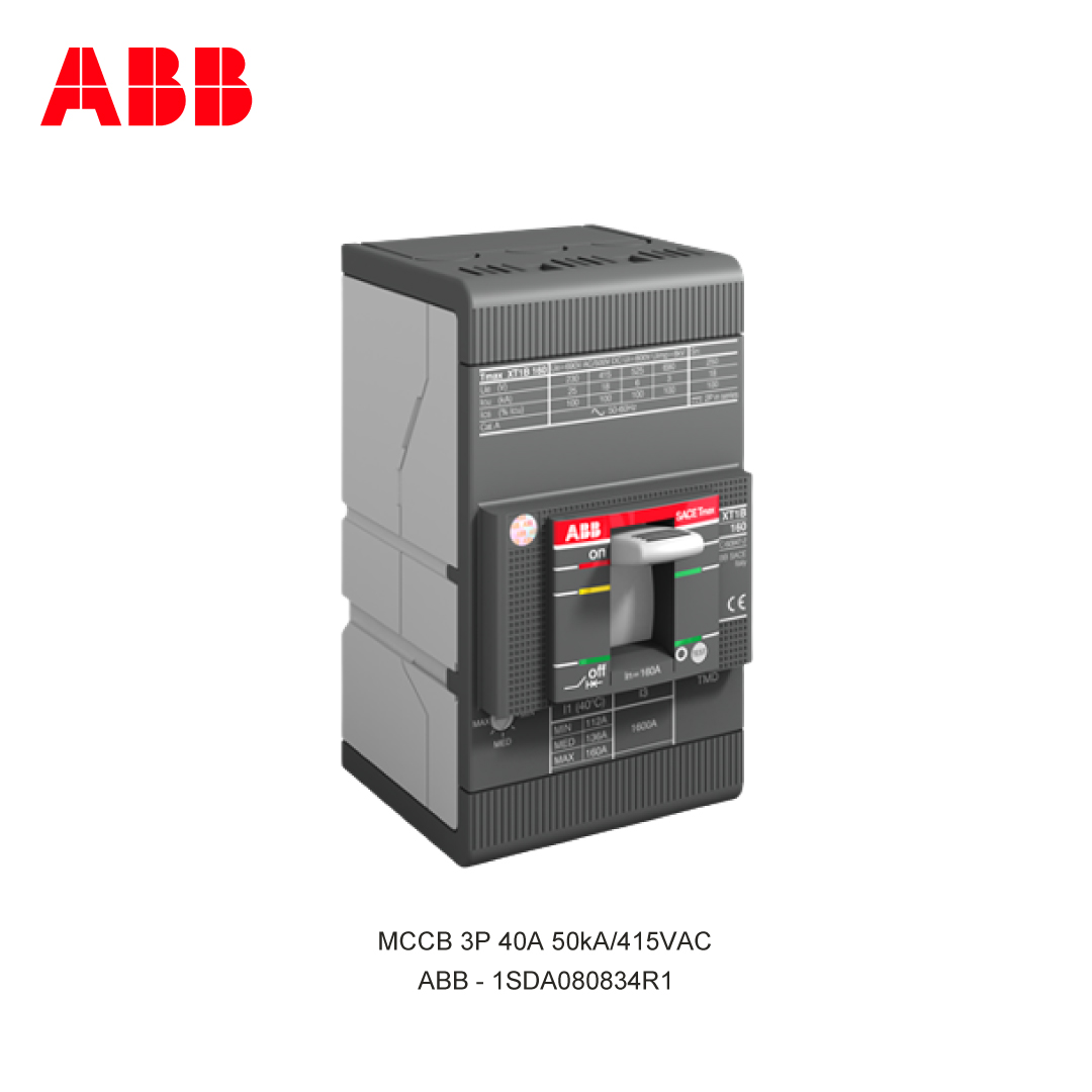 MCCB 3P 40A 50kA/415VAC