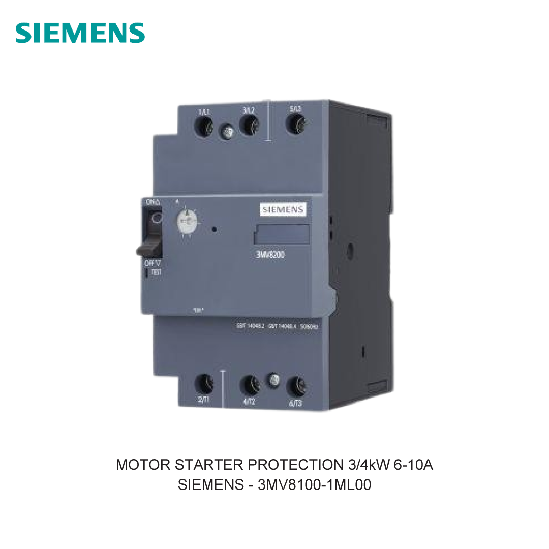 MOTOR STARTER PROTECTION 3/4kW 6-10A