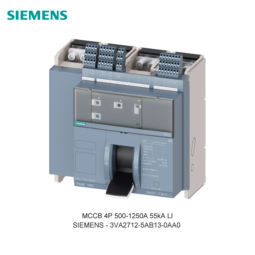 MCCB 4P 500-1250A 55kA LI