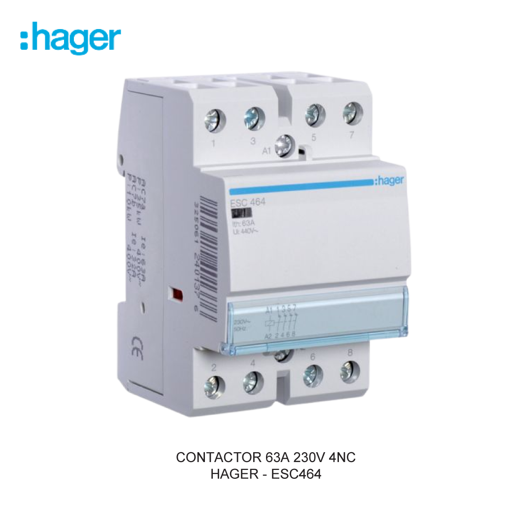 CONTACTOR 63A 230V 4NC
