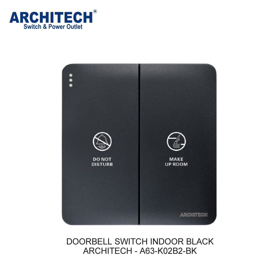 DOORBELL SWITCH INDOOR HITAM