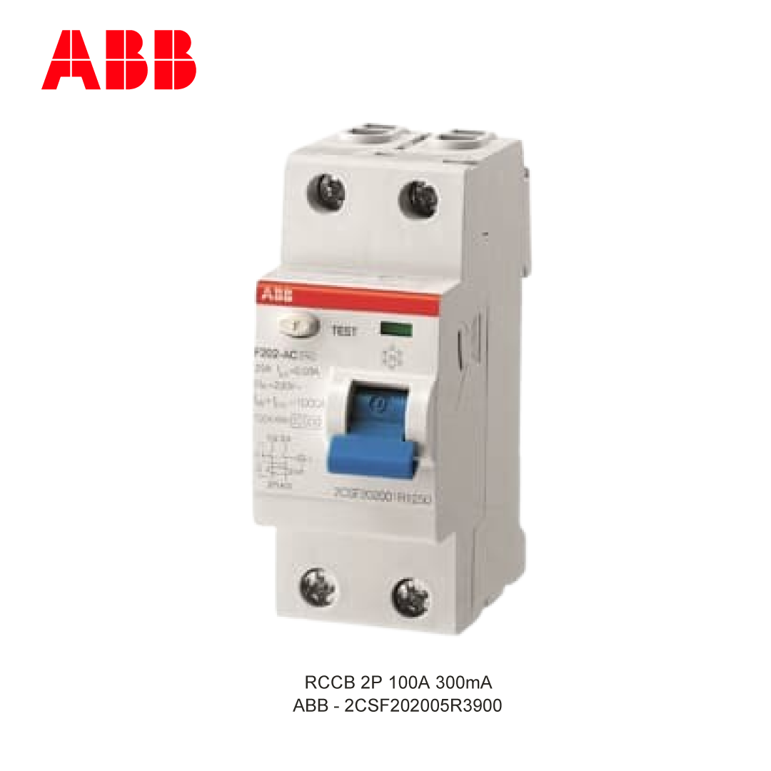 RCCB 2P 100A 300mA