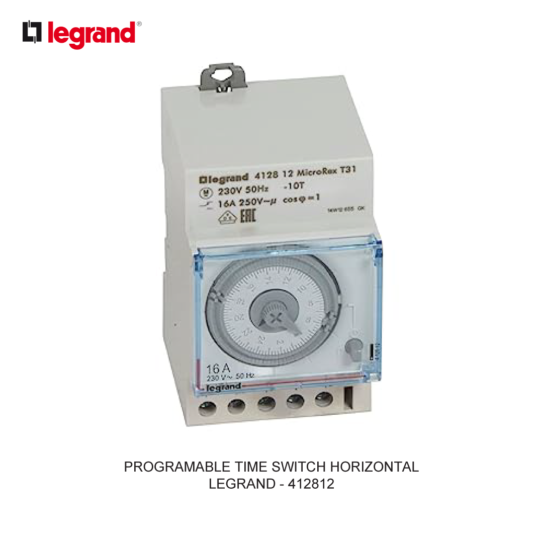 PROGRAMABLE TIME SWITCH HORIZONTAL