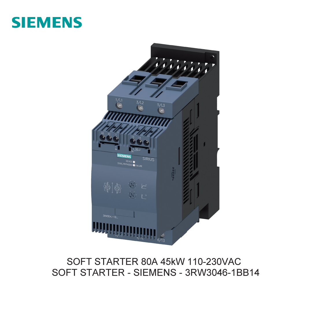 SOFT STARTER 80A 45kW 110-230VAC