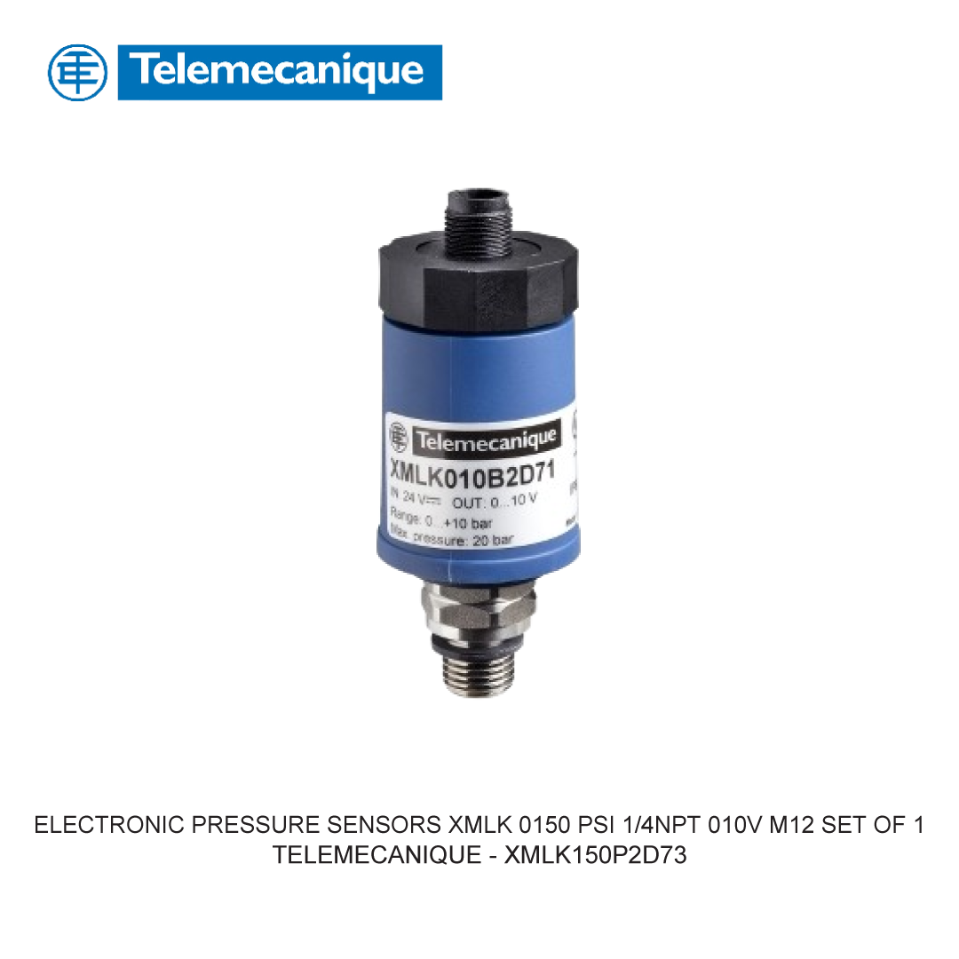 ELECTRONIC PRESSURE SENSORS XMLK 0150 PSI 1/4NPT 010V M12 SET OF 1