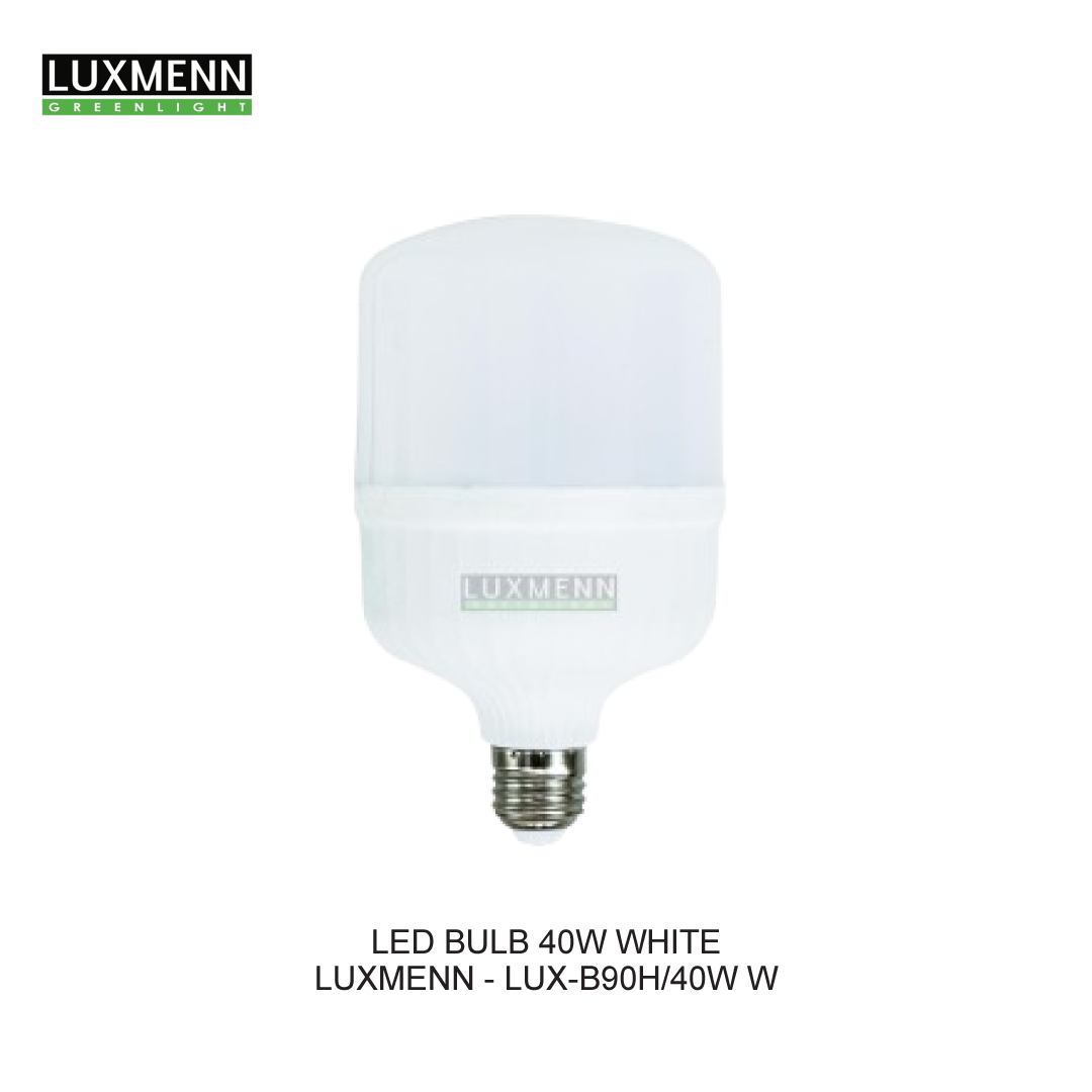 LUXMENN LAMPU BULB 40W WHITE