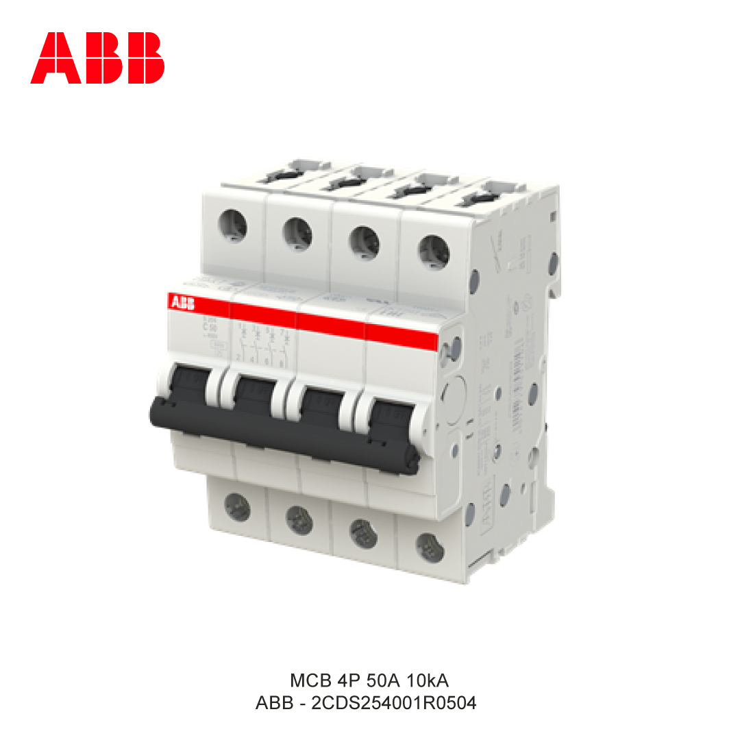 MCB 4P 50A 6kA/10kA KURVA C