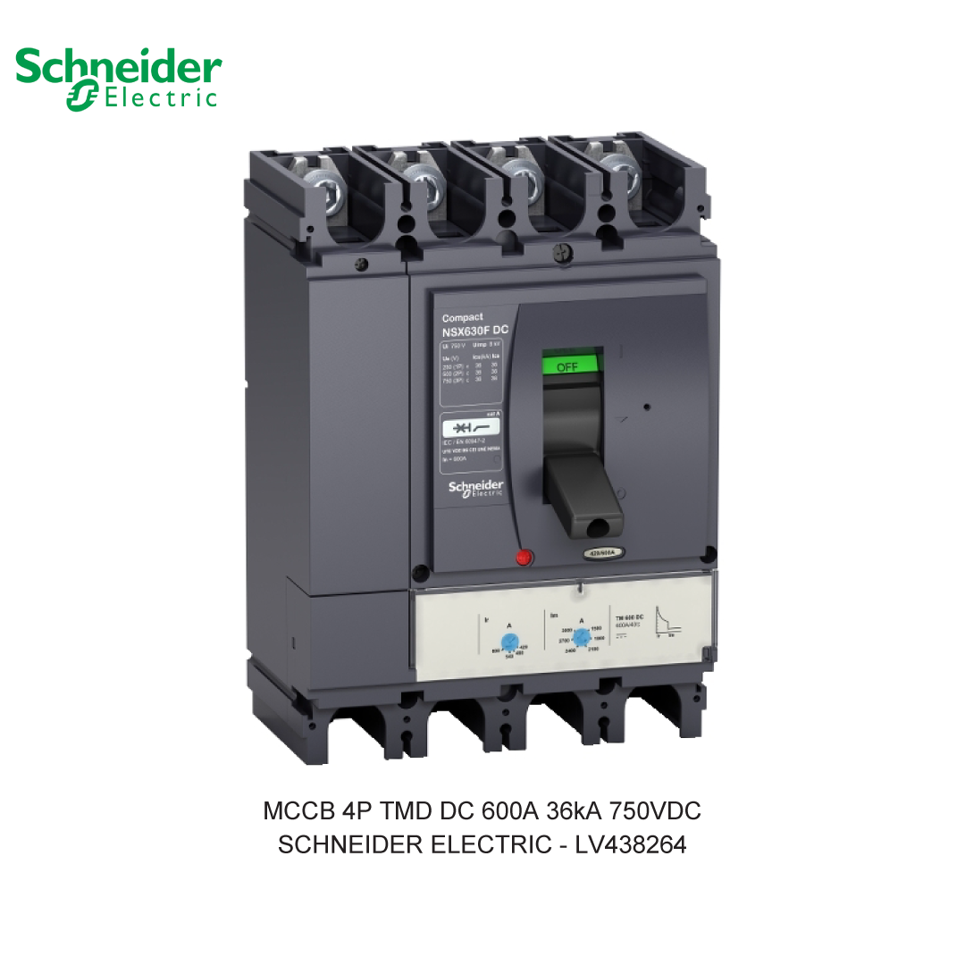 MCCB 4P TMD DC 600A 36KA 750VDC