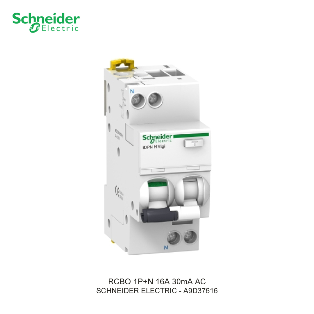 RCBO 1P+N 16A 30mA AC
