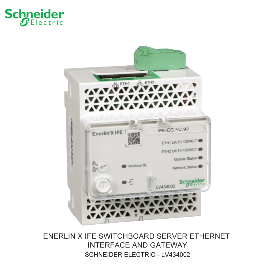 ENERLIN'X IFE SWITCHBOARD SERVER ETHERNET INTERFACE AND GATEWAY SCHNEIDER ELECTRIC