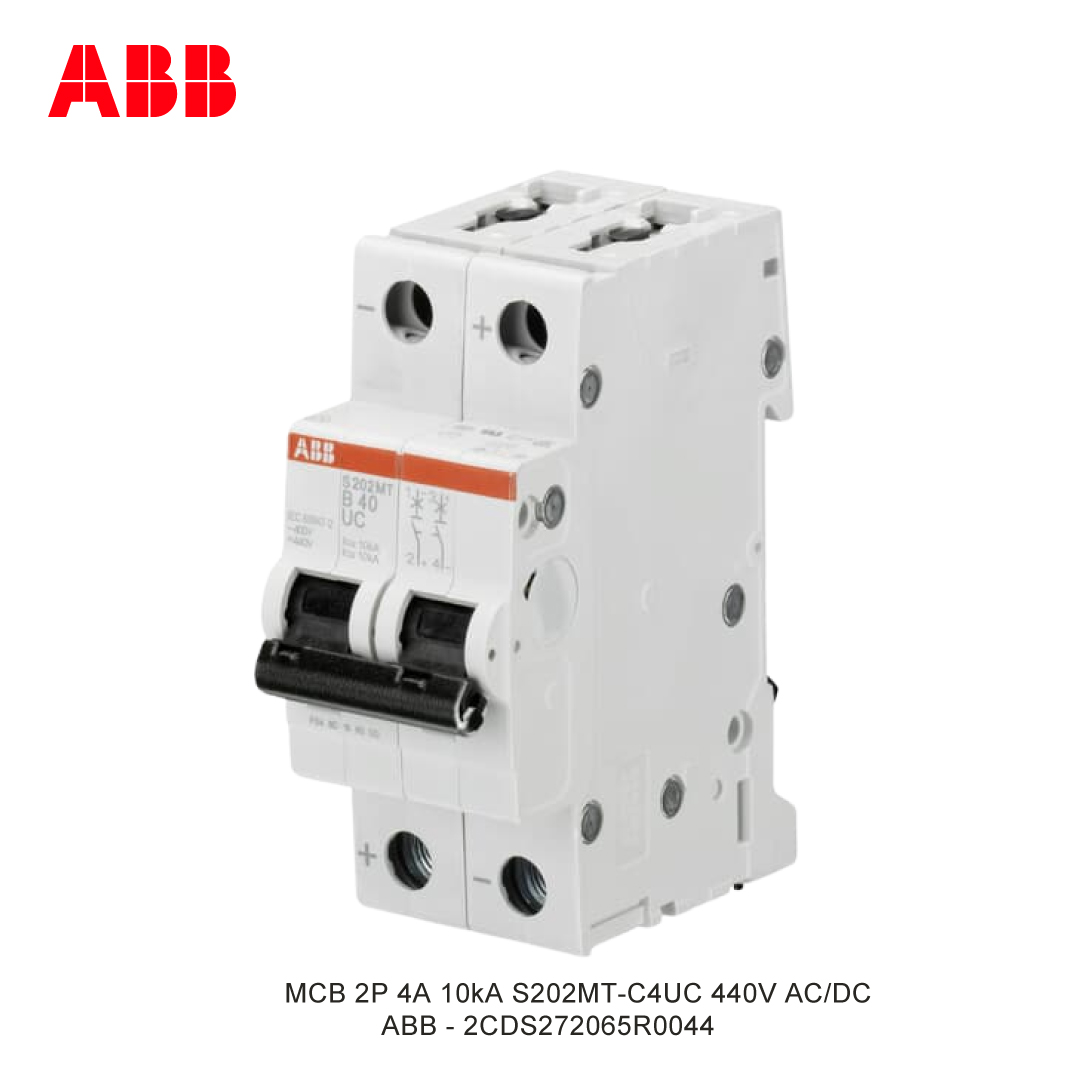 MCB 2P 4A 10kA KURVA C